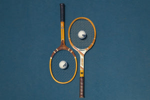 Vintage Rackets  by Korbin Bielski - Korbin Bielski Fine Art