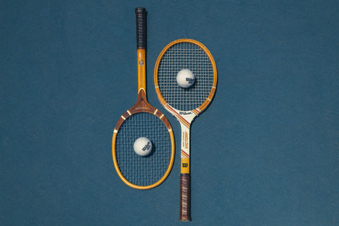 Vintage Rackets  by Korbin Bielski - Korbin Bielski Fine Art