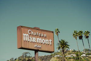 photograph of Chateau Marmont in Los Angeles fine art prints