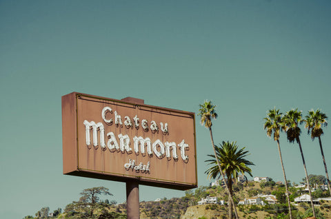 photograph of Chateau Marmont in Los Angeles fine art prints