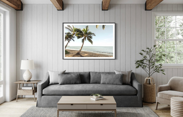 Relaxing Under Palm Trees - Korbin Bielski Fine Art