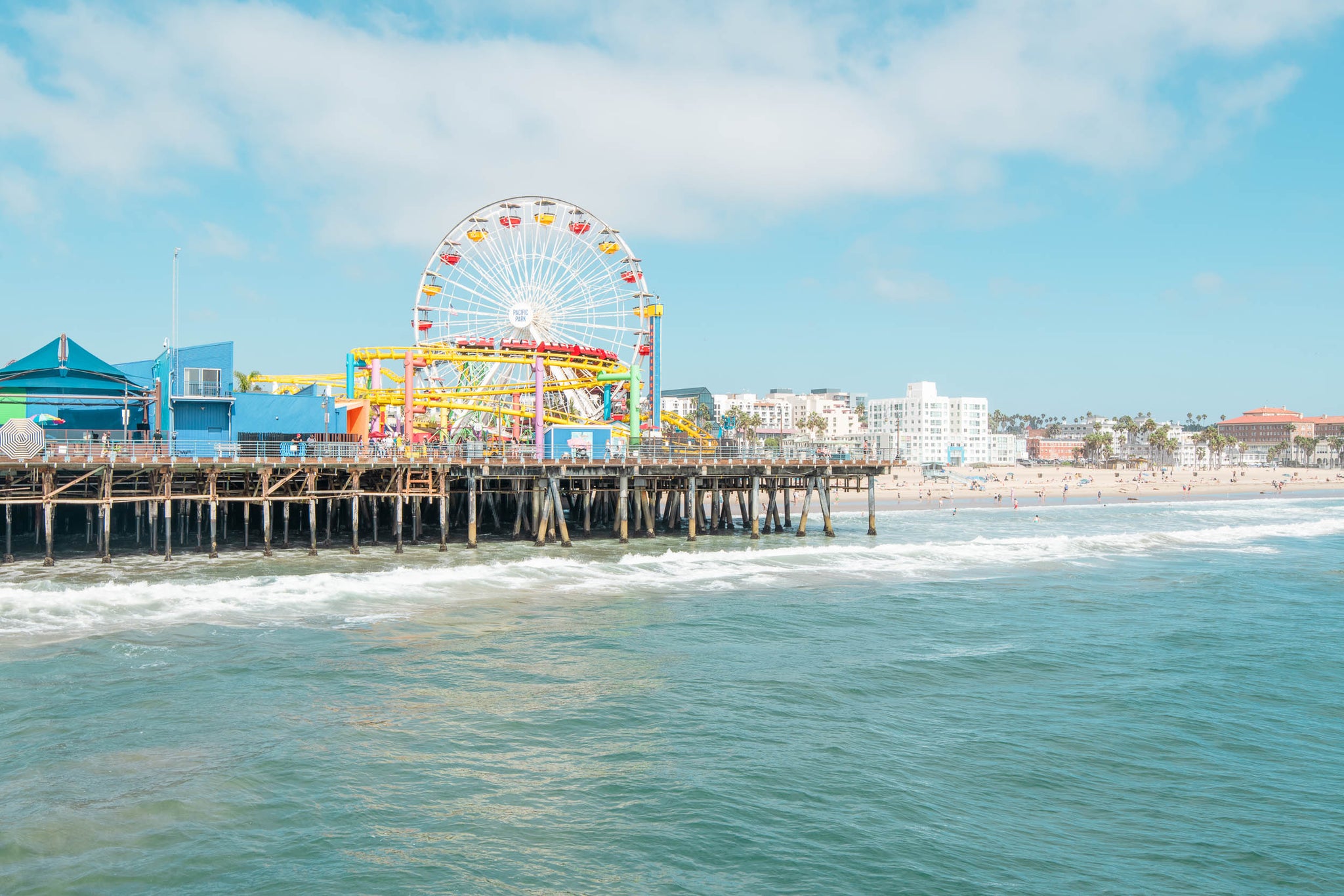 Santa Monica Pier - Korbin Bielski Fine Art